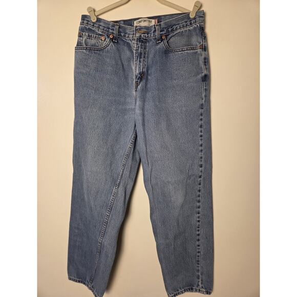 Levi's 560 Jeans 34x34 Comfort Fit Tapered Leg Medium Stonewash Vintage 2006 - Picture 1 of 11